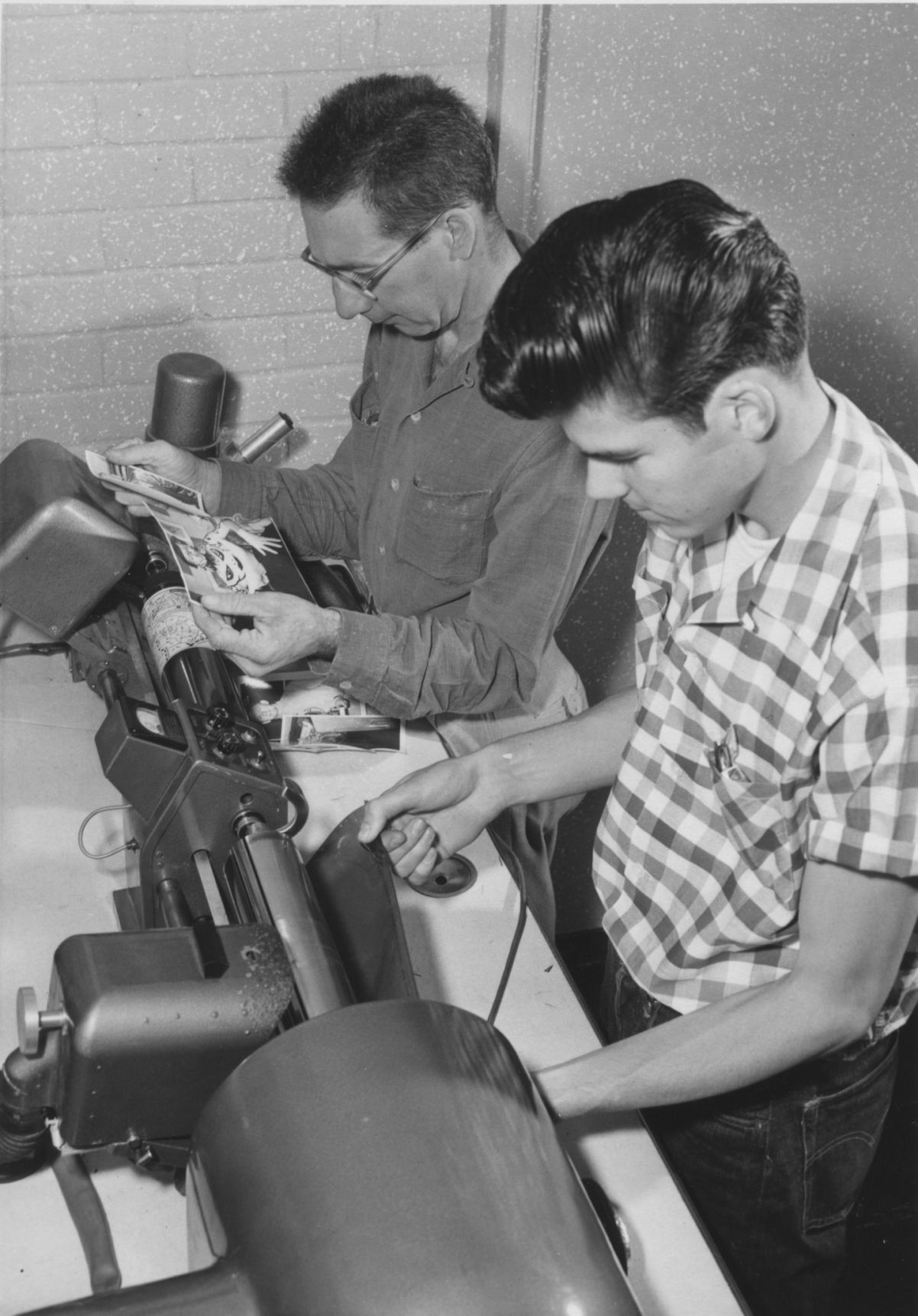Tucson Citizen newsroom, 1954